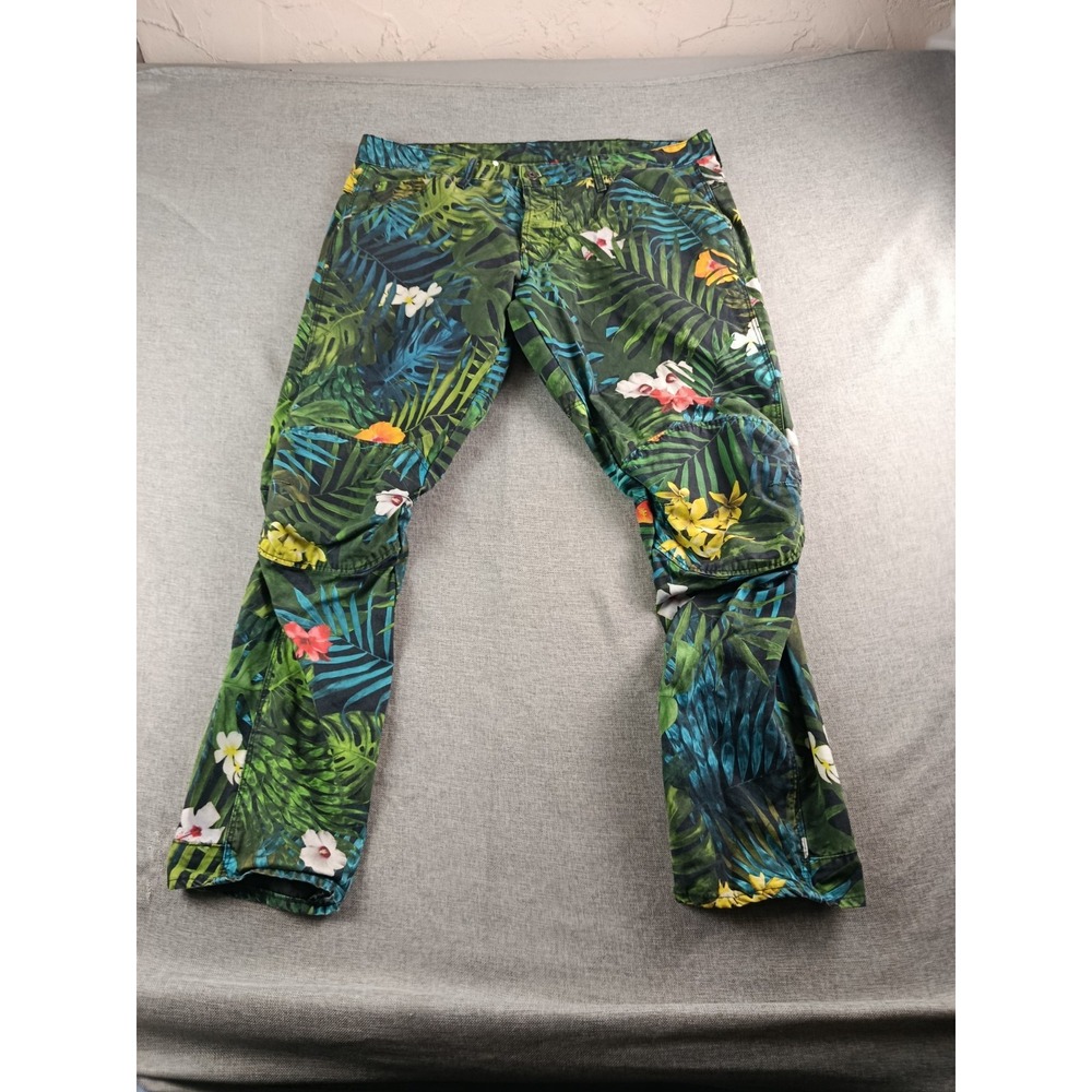 G-STAR RAW 5622 Elwood X25 Pharrell Williams 3D Tapered Jeans Pants Mens 36